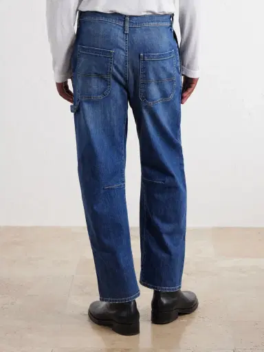 Nili Lotan Carpenter Straight-Leg Cropped Jeans - Men | Thumbnail 4