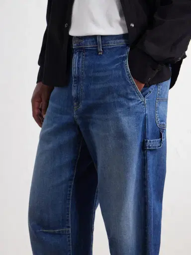 Nili Lotan Carpenter Straight-Leg Cropped Jeans - Men | Thumbnail 5