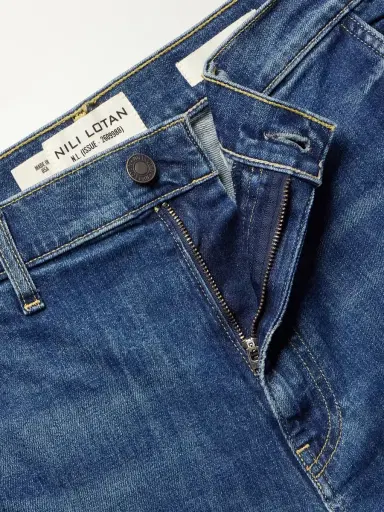 Nili Lotan Carpenter Straight-Leg Cropped Jeans - Men | Thumbnail 6