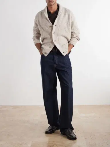 Altea Shawl-Collar Wool and Cashmere-Blend Cardigan - Men | Thumbnail 2 Altea Shawl-Collar Wool and Cashmere-Blend Cardigan - Men | Thumbnail 2