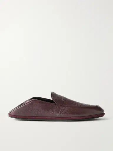 John Lobb Kingston II Collapsible-Heel Full-Grain Deerskin Loafers - Men | Thumbnail 5