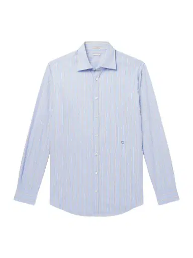 Massimo Alba Genova Striped Cotton-Poplin Shirt - Men | Thumbnail 1 Massimo Alba Genova Striped Cotton-Poplin Shirt - Men | Thumbnail 1