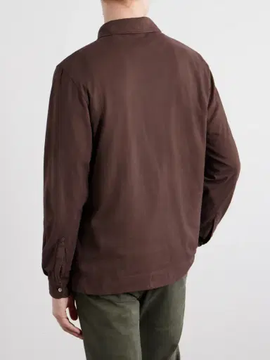 Massimo Alba Raya Cotton-Jersey Polo Shirt - Men | Thumbnail 4 Massimo Alba Raya Cotton-Jersey Polo Shirt - Men | Thumbnail 4