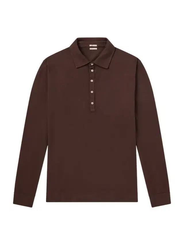 Massimo Alba Raya Cotton-Jersey Polo Shirt - Men
