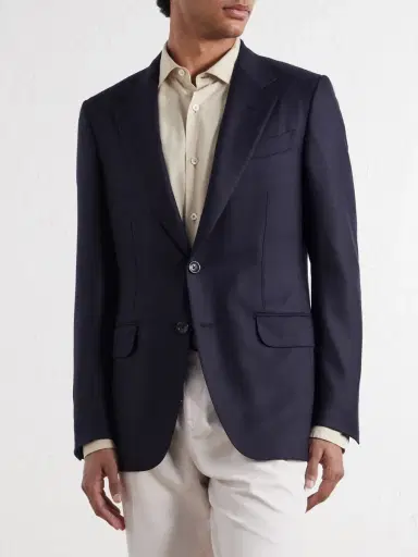 Zegna Wool Blazer - Men | Thumbnail 3