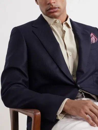 Zegna Wool Blazer - Men | Thumbnail 5