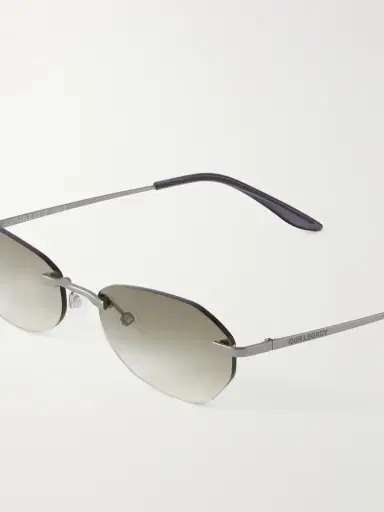 Our Legacy Adorable Round-Frame Metal Sunglasses - Men | Thumbnail 3