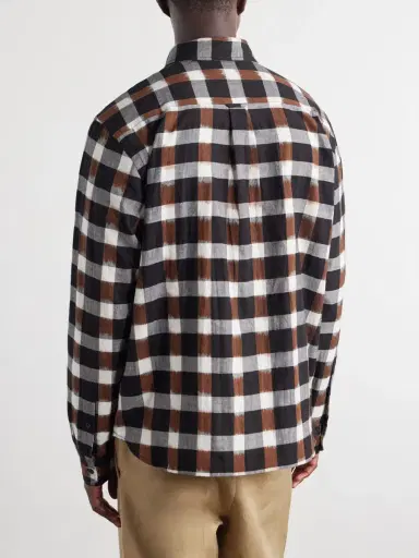 Kardo Ronald Checked Cotton Shirt - Men | Thumbnail 4 Kardo Ronald Checked Cotton Shirt - Men | Thumbnail 4