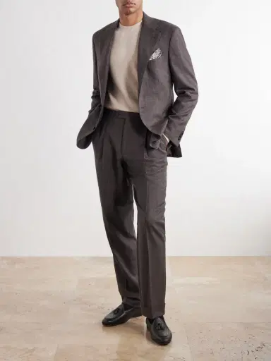 Lardini Wool and Cashmere-Blend Sweater - Men | Thumbnail 2