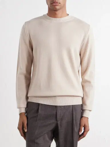 Lardini Wool and Cashmere-Blend Sweater - Men | Thumbnail 3