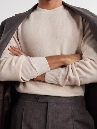Lardini Wool and Cashmere-Blend Sweater - Men | Thumbnail 5