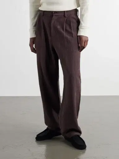 Kardo Antonio Straight-Leg Pinstriped Cotton Suit Trousers - Men | Thumbnail 3