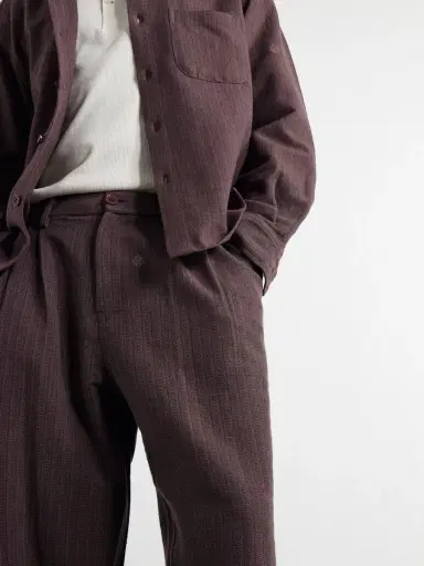 Kardo Antonio Straight-Leg Pinstriped Cotton Suit Trousers - Men | Thumbnail 5