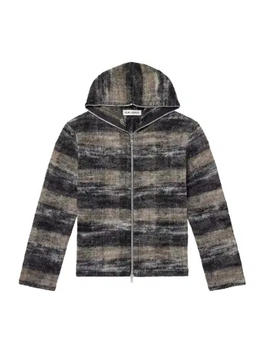 Our Legacy Full Zip Wool-Blend Hooded Blouson Jacket - Men | Thumbnail 1