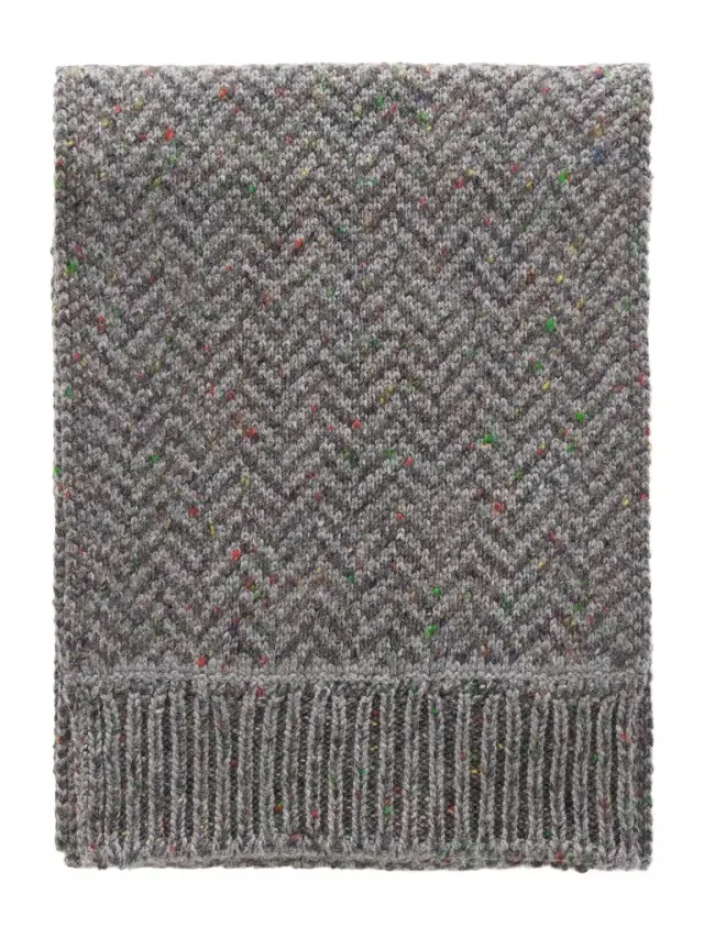 Gabriela Hearst Stanza Logo-Appliquéd Cashmere Scarf - Men