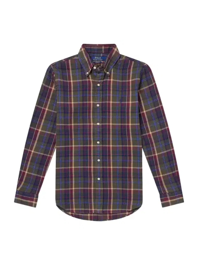 Polo Ralph Lauren Button-Down Collar Checked Cotton-Flannel Shirt - Men