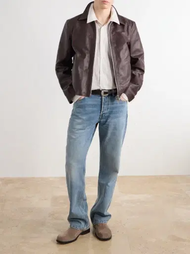 Our Legacy Slate Cut Straight-Leg Organic-Cotton Jeans - Men | Thumbnail 2 Our Legacy Slate Cut Straight-Leg Organic-Cotton Jeans - Men | Thumbnail 2