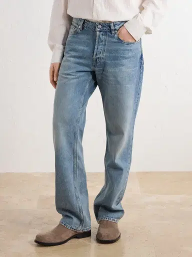 Our Legacy Slate Cut Straight-Leg Organic-Cotton Jeans - Men | Thumbnail 3 Our Legacy Slate Cut Straight-Leg Organic-Cotton Jeans - Men | Thumbnail 3