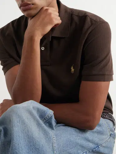 Polo Ralph Lauren Logo-Embroidered Cotton-Piqué Polo Shirt - Men | Thumbnail 5