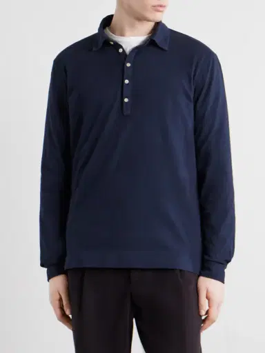 Massimo Alba Raya Cotton-Jersey Polo Shirt - Men | Thumbnail 3 Massimo Alba Raya Cotton-Jersey Polo Shirt - Men | Thumbnail 3