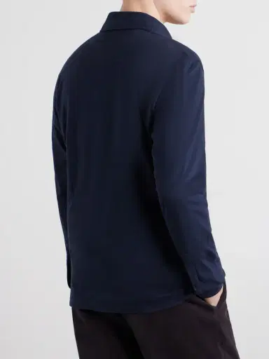 Massimo Alba Raya Cotton-Jersey Polo Shirt - Men | Thumbnail 4 Massimo Alba Raya Cotton-Jersey Polo Shirt - Men | Thumbnail 4
