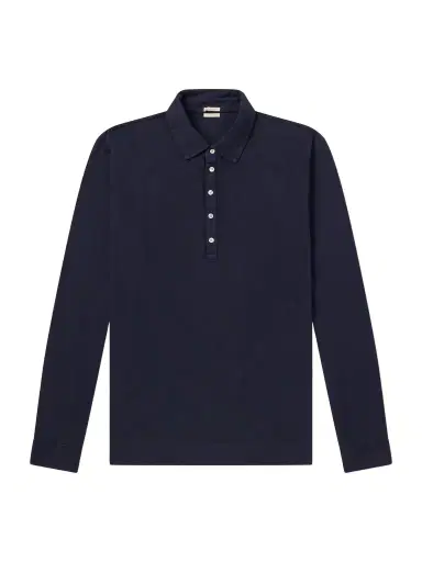 Massimo Alba Raya Cotton-Jersey Polo Shirt - Men | Thumbnail 1 Massimo Alba Raya Cotton-Jersey Polo Shirt - Men | Thumbnail 1