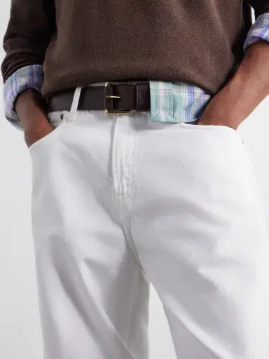 Polo Ralph Lauren 4cm Leather Belt - Men | Thumbnail 2