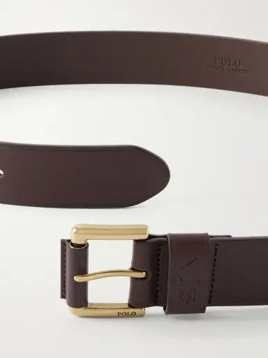 Polo Ralph Lauren 4cm Leather Belt - Men | Thumbnail 3