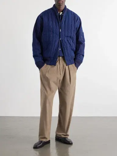 Kardo Max Embroidered Cotton Bomber Jacket - Men | Thumbnail 2