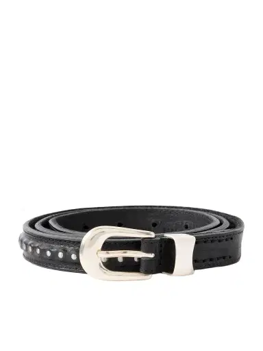 Our Legacy 2cm Embellished Leather Belt - Men | Thumbnail 1