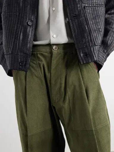 Kardo Yuki Straight-Leg Cotton-Corduroy Trousers - Men | Thumbnail 5 Kardo Yuki Straight-Leg Cotton-Corduroy Trousers - Men | Thumbnail 5