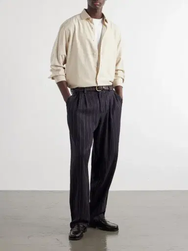 Kardo Antonio Straight-Leg Embroidered Cotton Trousers - Men | Thumbnail 2 Kardo Antonio Straight-Leg Embroidered Cotton Trousers - Men | Thumbnail 2