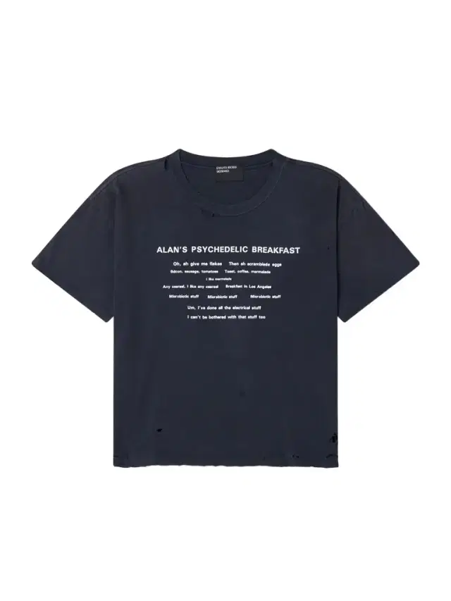 Enfants Riches Déprimés Alan's Breakfast Printed Distressed Cotton-Jersey T-Shirt - Men