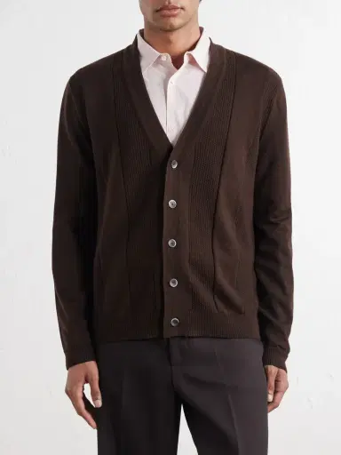 Altea Virgin Wool Cardigan - Men | Thumbnail 3