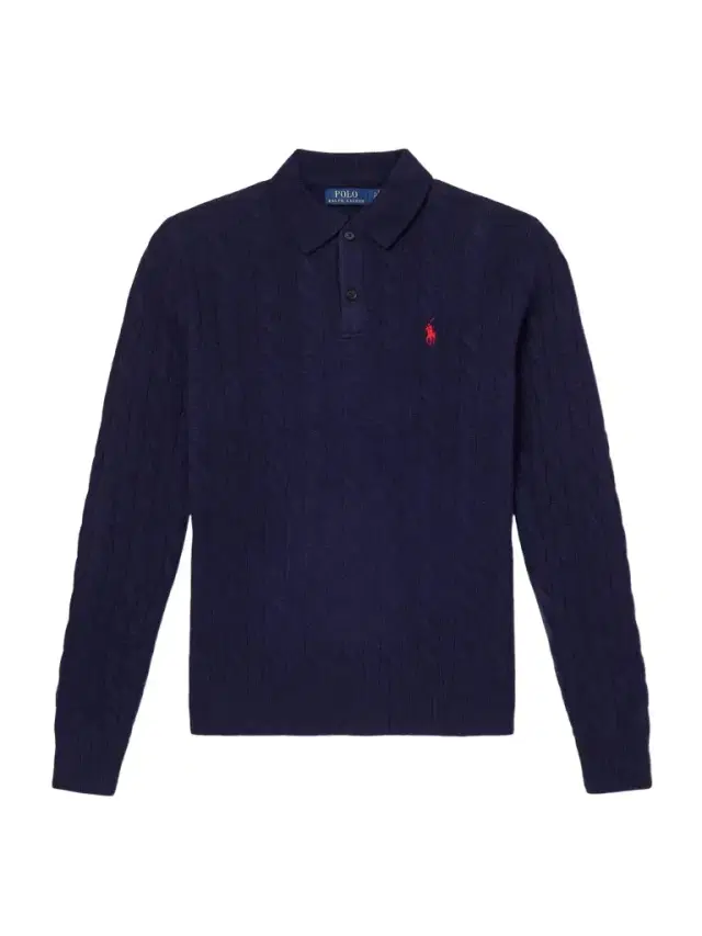 Polo Ralph Lauren Cable-Knit Wool and Cashmere-Blend Polo Sweater - Men