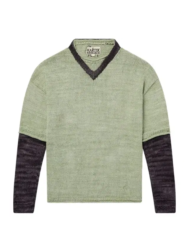 Kartik Research Silk Sweater - Men