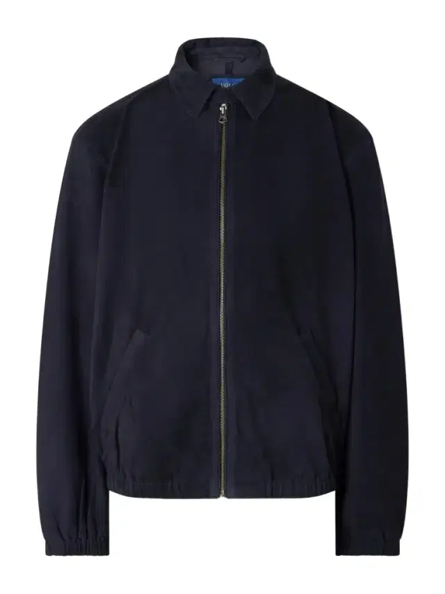 Polo Ralph Lauren Logo-Embroidered Suede Jacket - Men