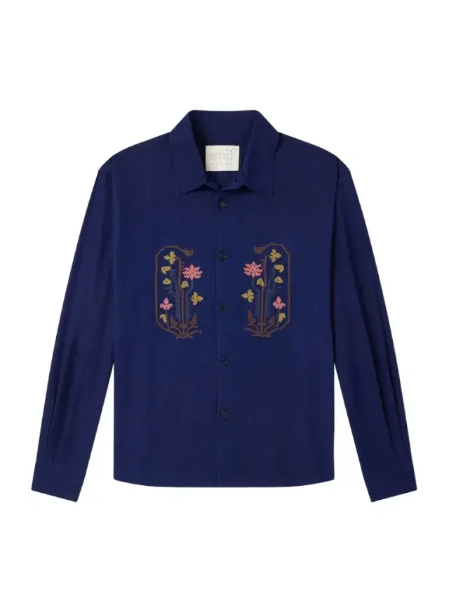 Kardo Luis Embroidered Cotton Shirt - Men