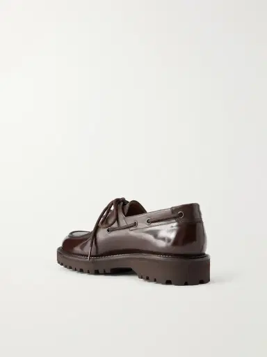 John Lobb Tide Leather Boat Shoes - Men | Thumbnail 4