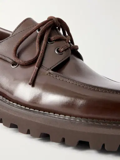 John Lobb Tide Leather Boat Shoes - Men | Thumbnail 5
