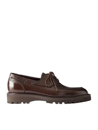 John Lobb Tide Leather Boat Shoes - Men | Thumbnail 1
