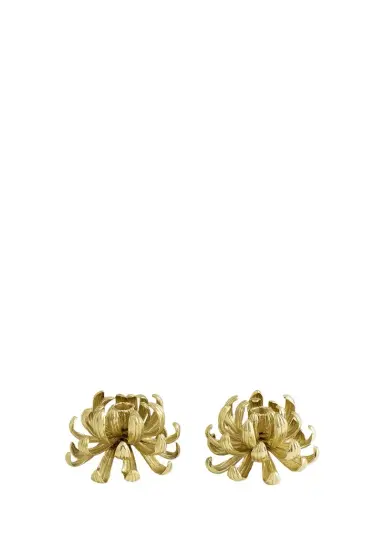 Michael Aram Dahlia Candle Holders, Set of 2 | Thumbnail 1