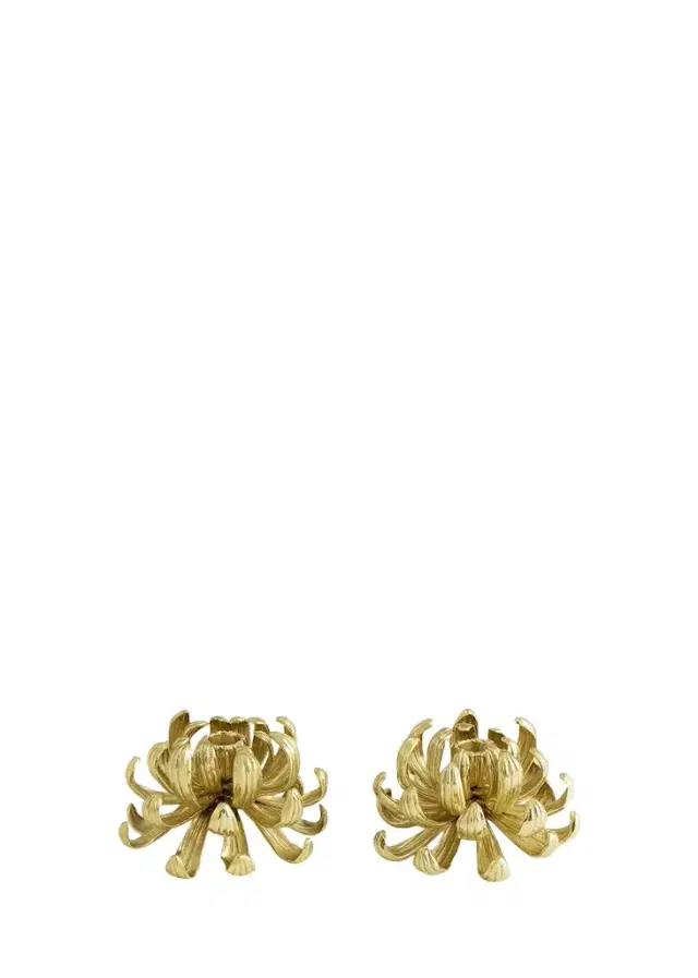 Michael Aram Dahlia Candle Holders, Set of 2