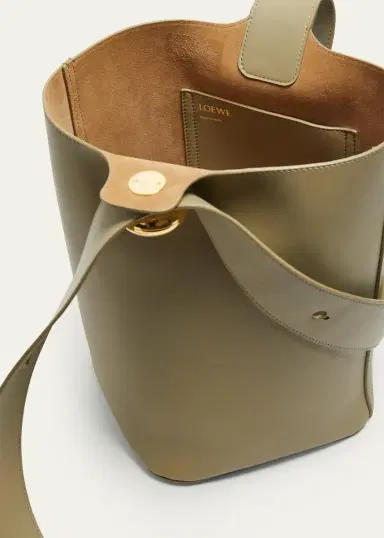 LOEWE Anagram Pebble Leather Bucket Bag | Thumbnail 13