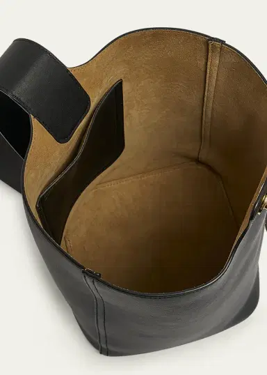 LOEWE Anagram Pebble Leather Bucket Bag | Thumbnail 4