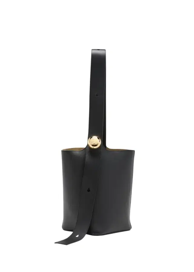 LOEWE Anagram Pebble Leather Bucket Bag