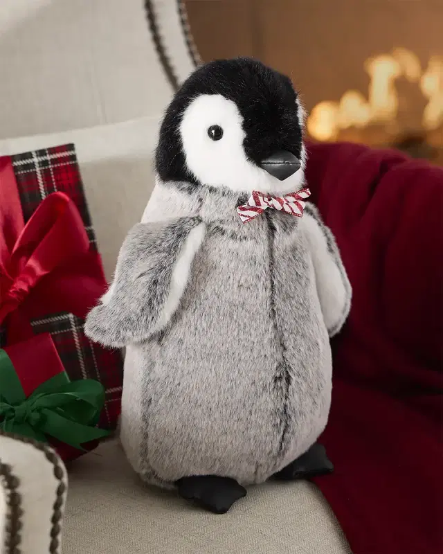 Ditz Designs Peppermint Cheer Baby Penguin Christmas Decoration