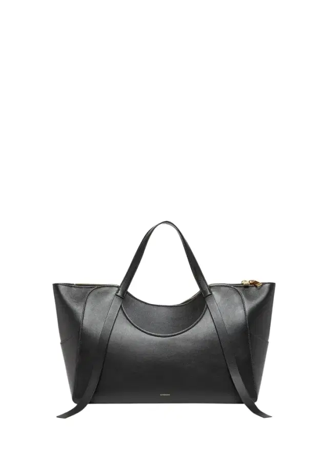 Givenchy Facet Medium Chain-Embellished Leather Top-Handle Bag