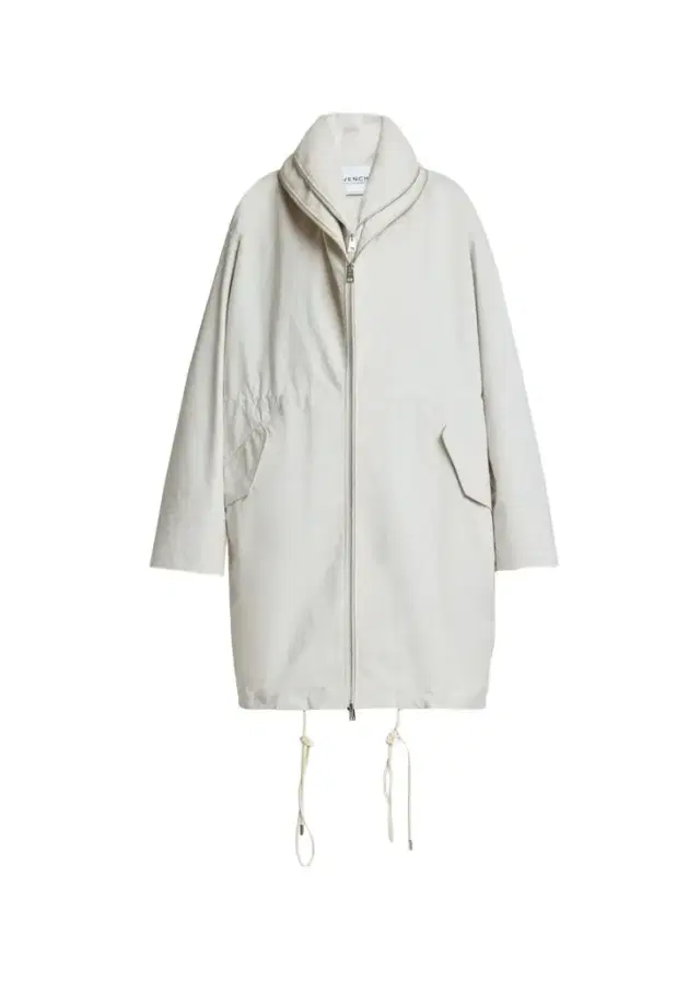 Givenchy Double Zip Shawl-Collar Oversized Jacket