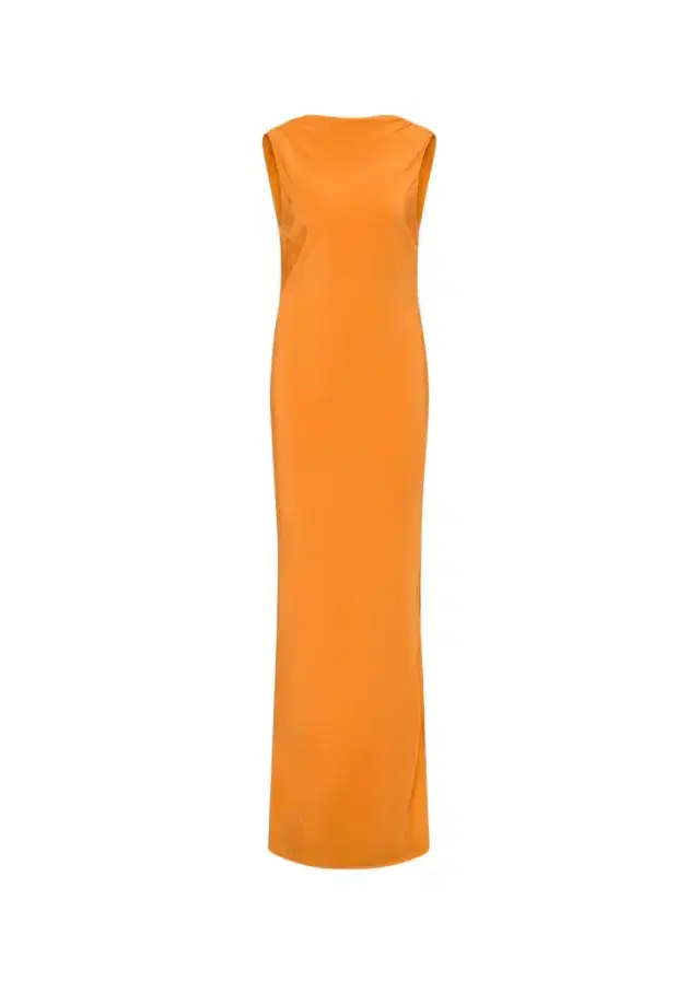 SIR. Isla Cowl-Back Silk Gown